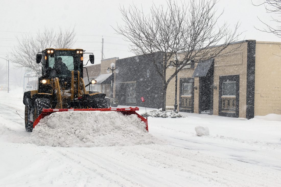 Winter storm dumps several inches of snow | News, Sports, Jobs - The ...